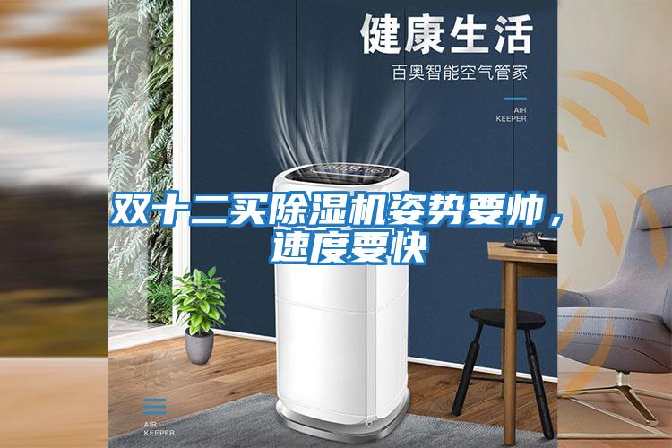 雙十二買除濕機姿勢要帥， 速度要快