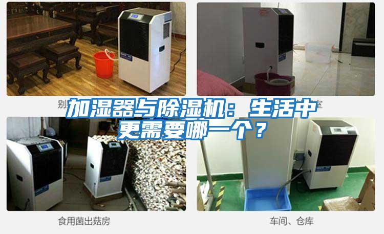 加濕器與除濕機：生活中更需要哪一個？