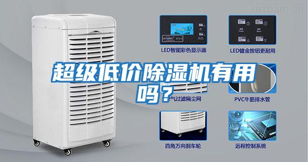 超級低價除濕機有用嗎？