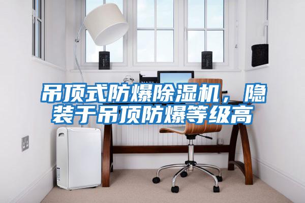 吊頂式防爆除濕機(jī)，隱裝于吊頂防爆等級高
