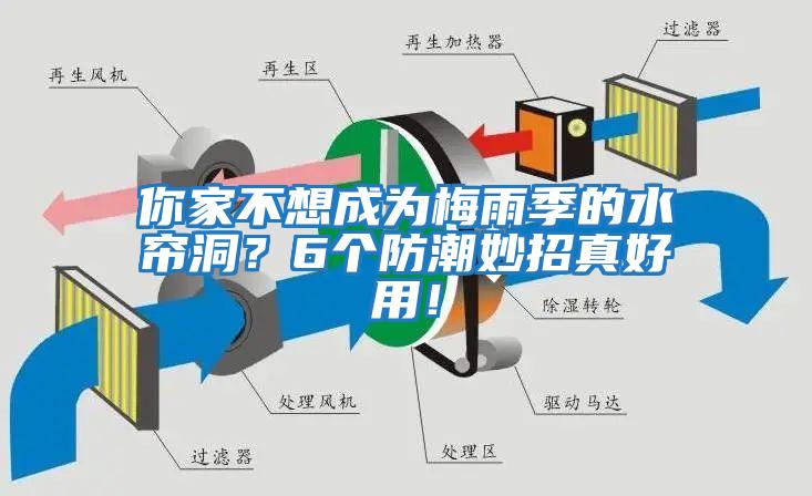 你家不想成為梅雨季的水簾洞？6個防潮妙招真好用！