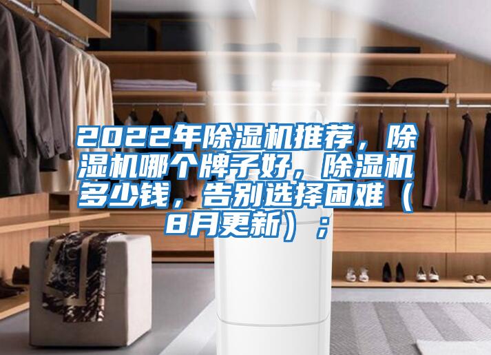 2022年除濕機推薦，除濕機哪個牌子好，除濕機多少錢，告別選擇困難（8月更新）；