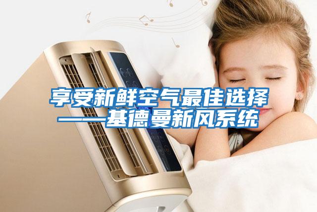 享受新鮮空氣最佳選擇——基德曼新風系統(tǒng)