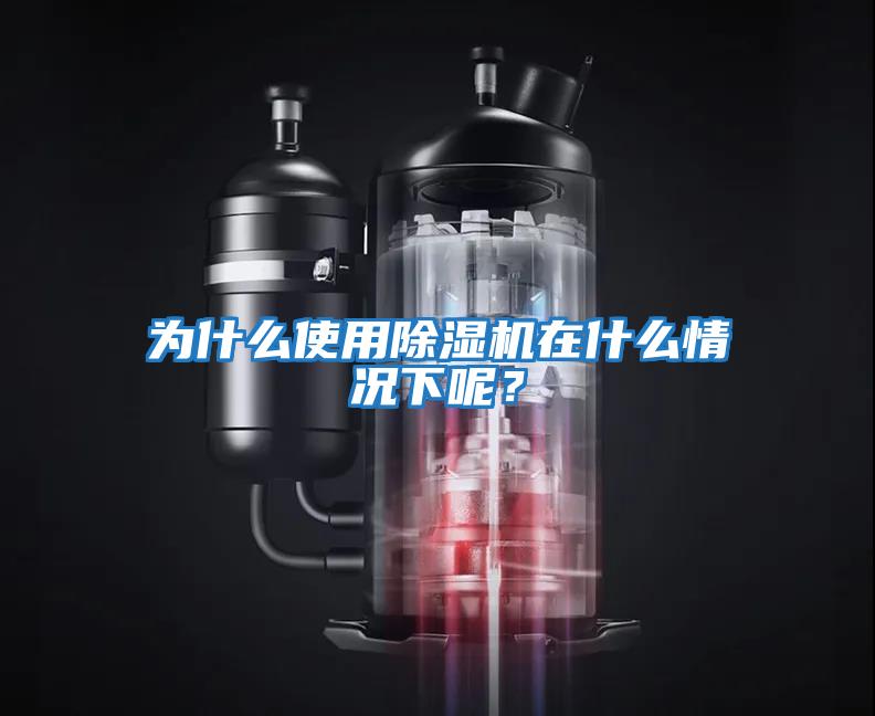 為什么使用除濕機在什么情況下呢？