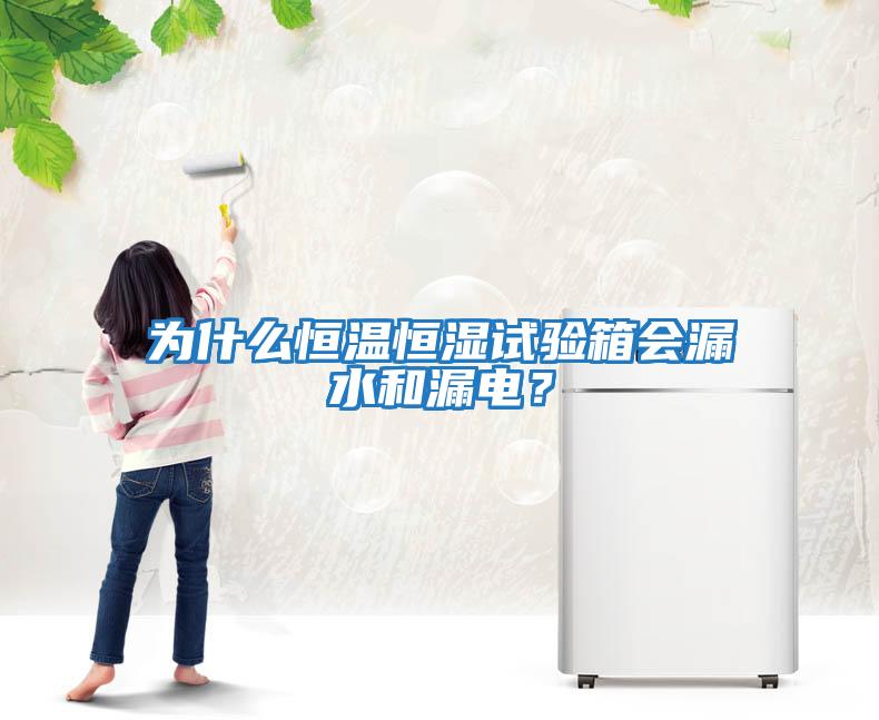 為什么恒溫恒濕試驗箱會漏水和漏電？