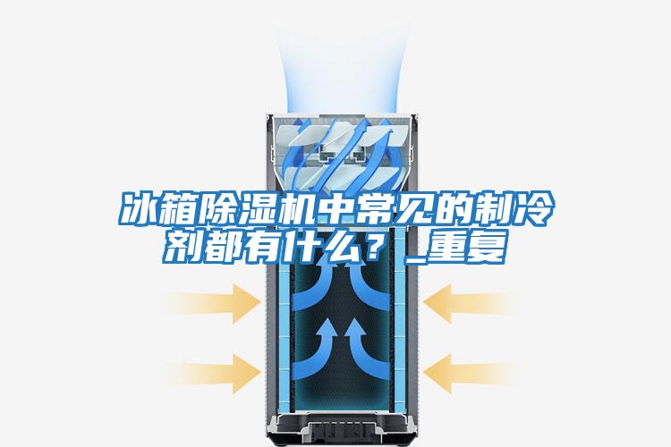 冰箱除濕機中常見的制冷劑都有什么?_重復