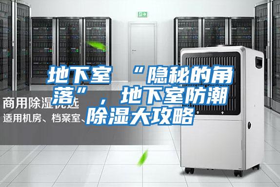 地下室≠“隱秘的角落”,地下室防潮除濕大攻略