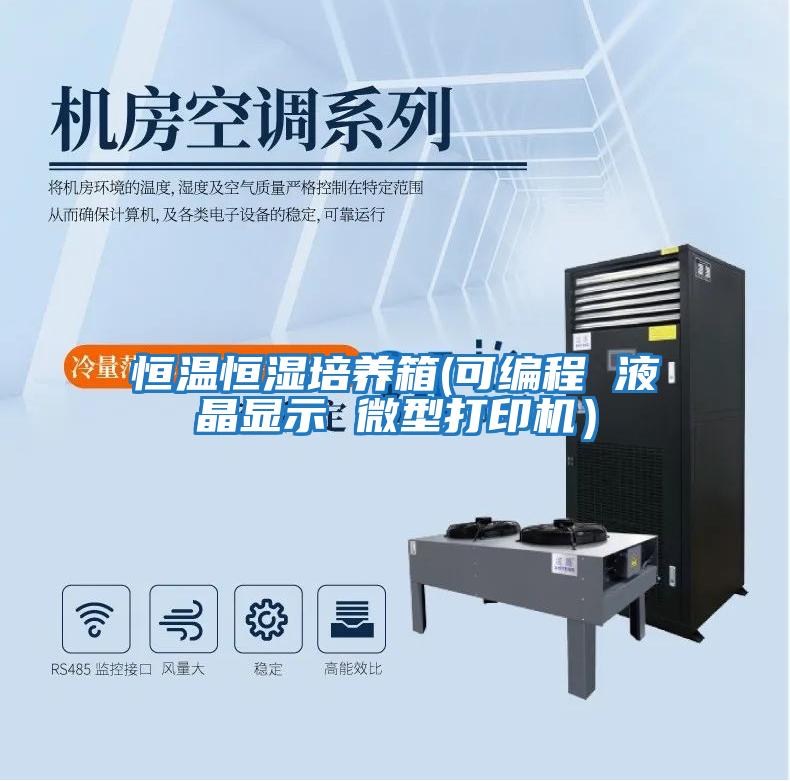 恒溫恒濕培養(yǎng)箱(可編程 液晶顯示 微型打印機）