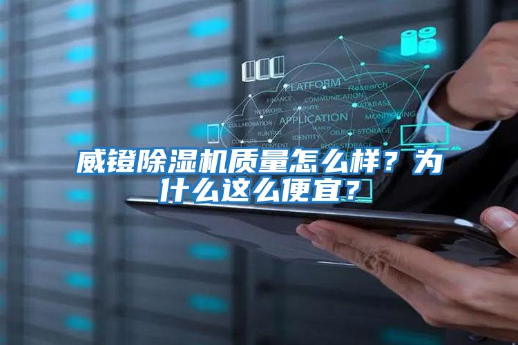 威鐙除濕機質量怎么樣？為什么這么便宜？