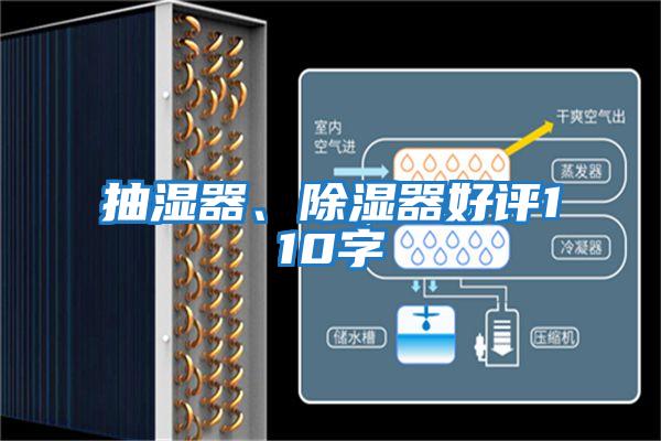 抽濕器、除濕器好評110字