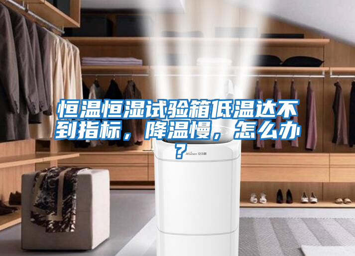 恒溫恒濕試驗箱低溫達不到指標，降溫慢，怎么辦？