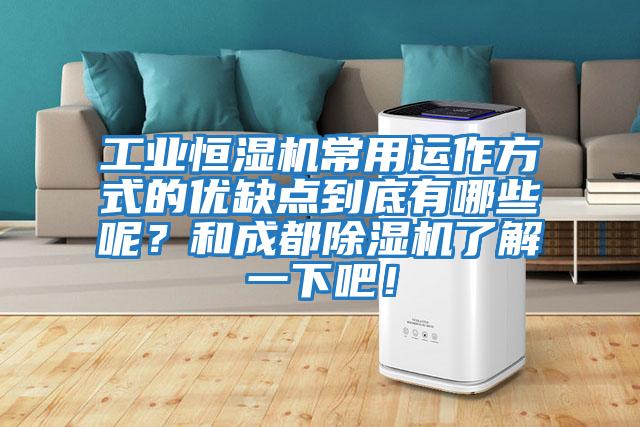 工業恒濕機常用運作方式的優缺點到底有哪些呢？和成都除濕機了解一下吧！