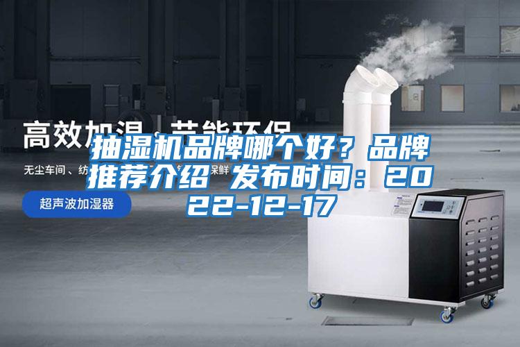 抽濕機(jī)品牌哪個(gè)好？品牌推薦介紹 發(fā)布時(shí)間：2022-12-17
