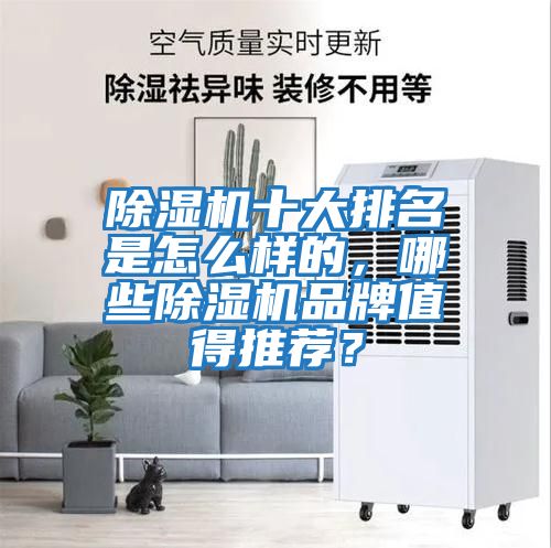 除濕機十大排名是怎么樣的，哪些除濕機品牌值得推薦？
