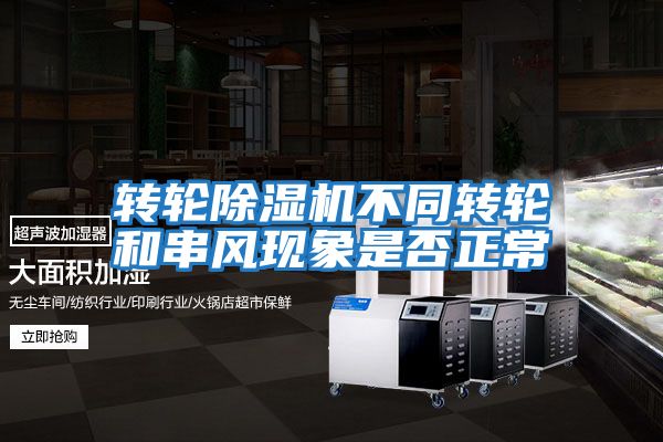 轉(zhuǎn)輪除濕機不同轉(zhuǎn)輪和串風現(xiàn)象是否正常