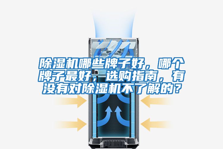 除濕機(jī)哪些牌子好，哪個牌子最好，選購指南，有沒有對除濕機(jī)不了解的？