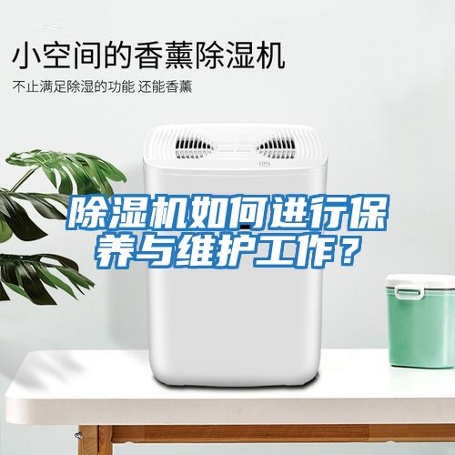 除濕機如何進行保養與維護工作？