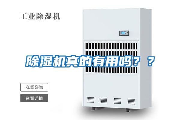除濕機真的有用嗎？？