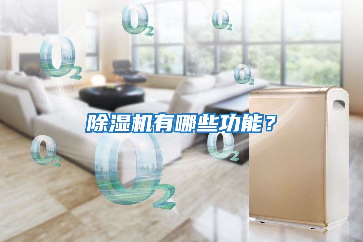 除濕機有哪些功能？