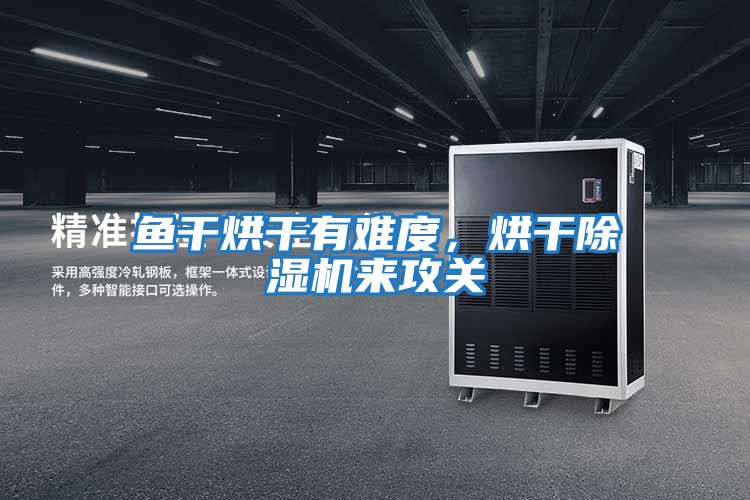 魚干烘干有難度，烘干除濕機來攻關
